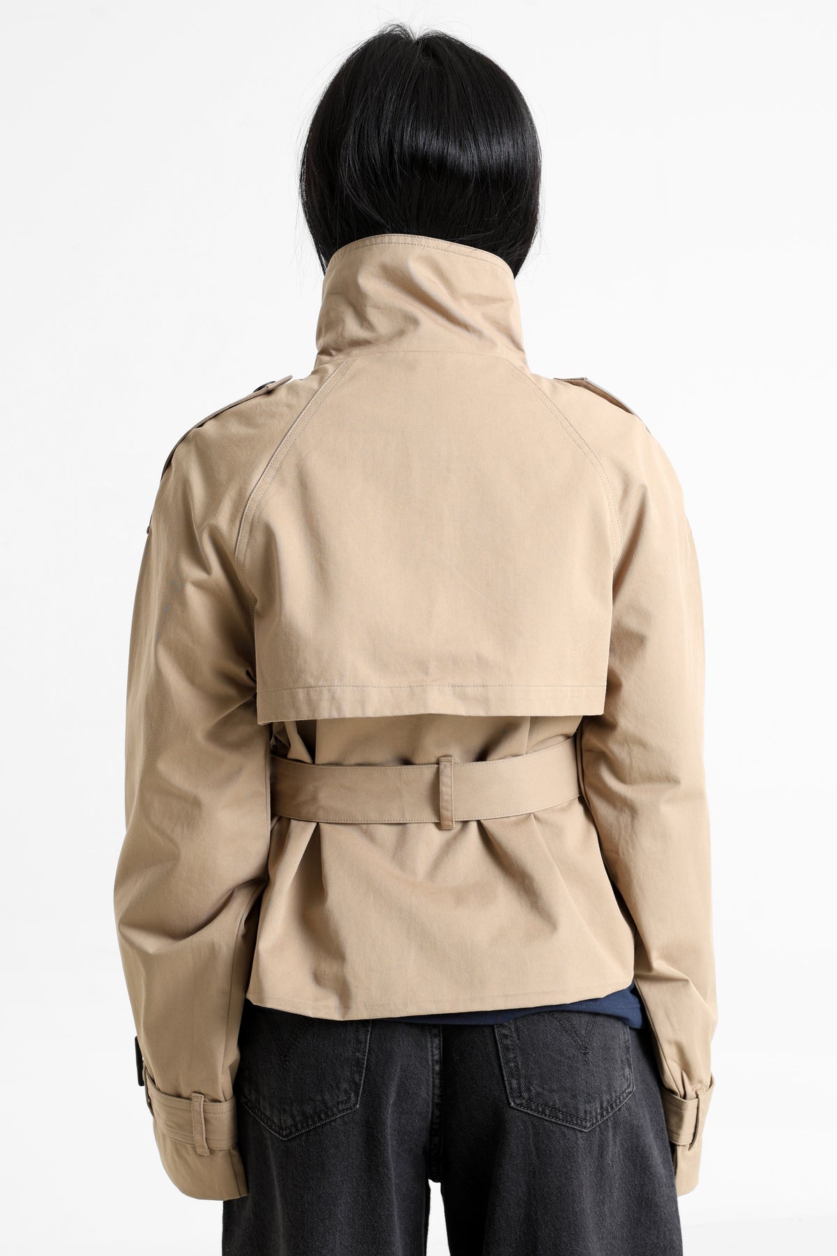 Trenchcoat court - Beige