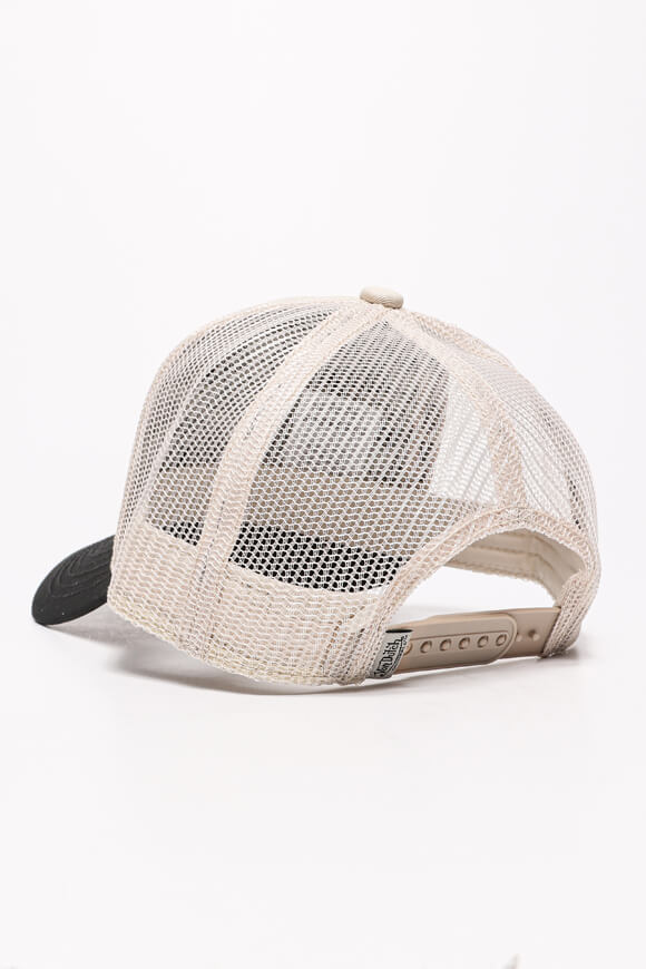 Newark Trucker Cap / Snapback - Cream + Black