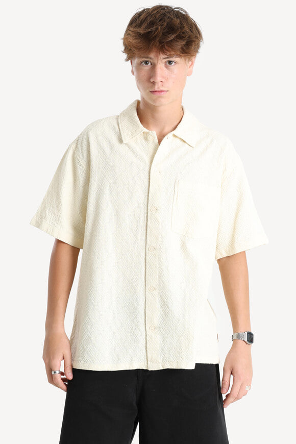 JORTAVIRA Structured oversize shirt - Antique White