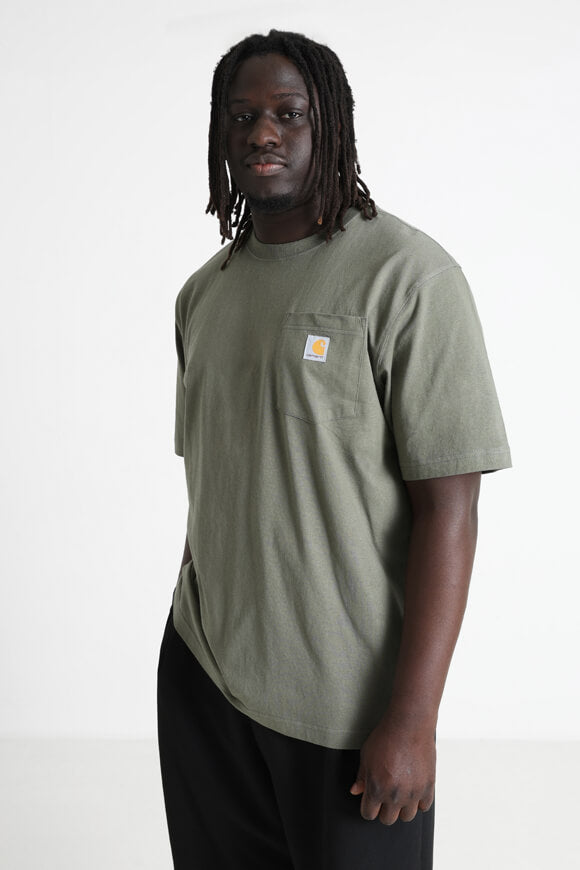 T-shirt Pocket Oversize - Dusty Olive