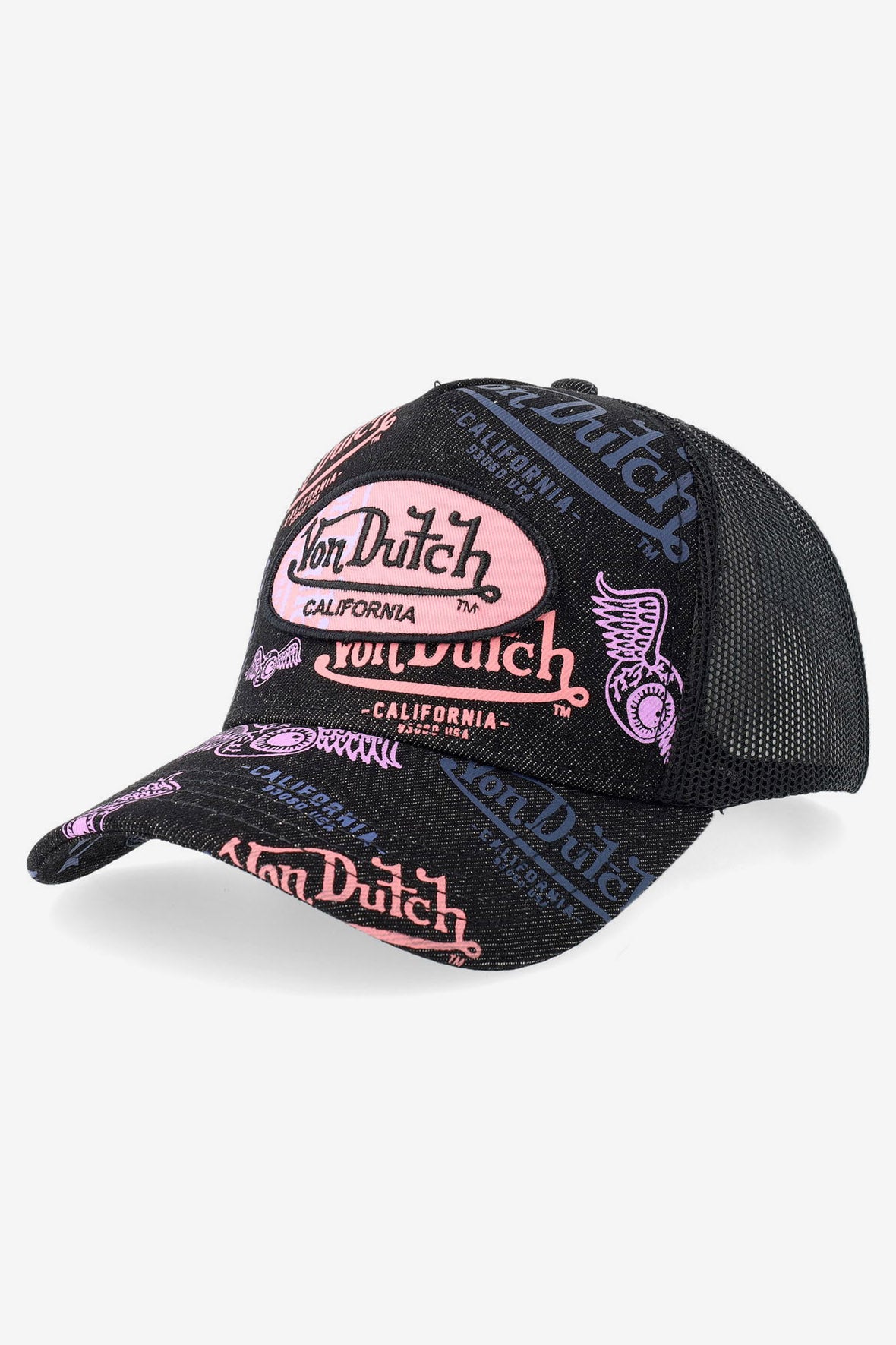 Jeans Trucker Cap / Snapback - Cafe Lavender