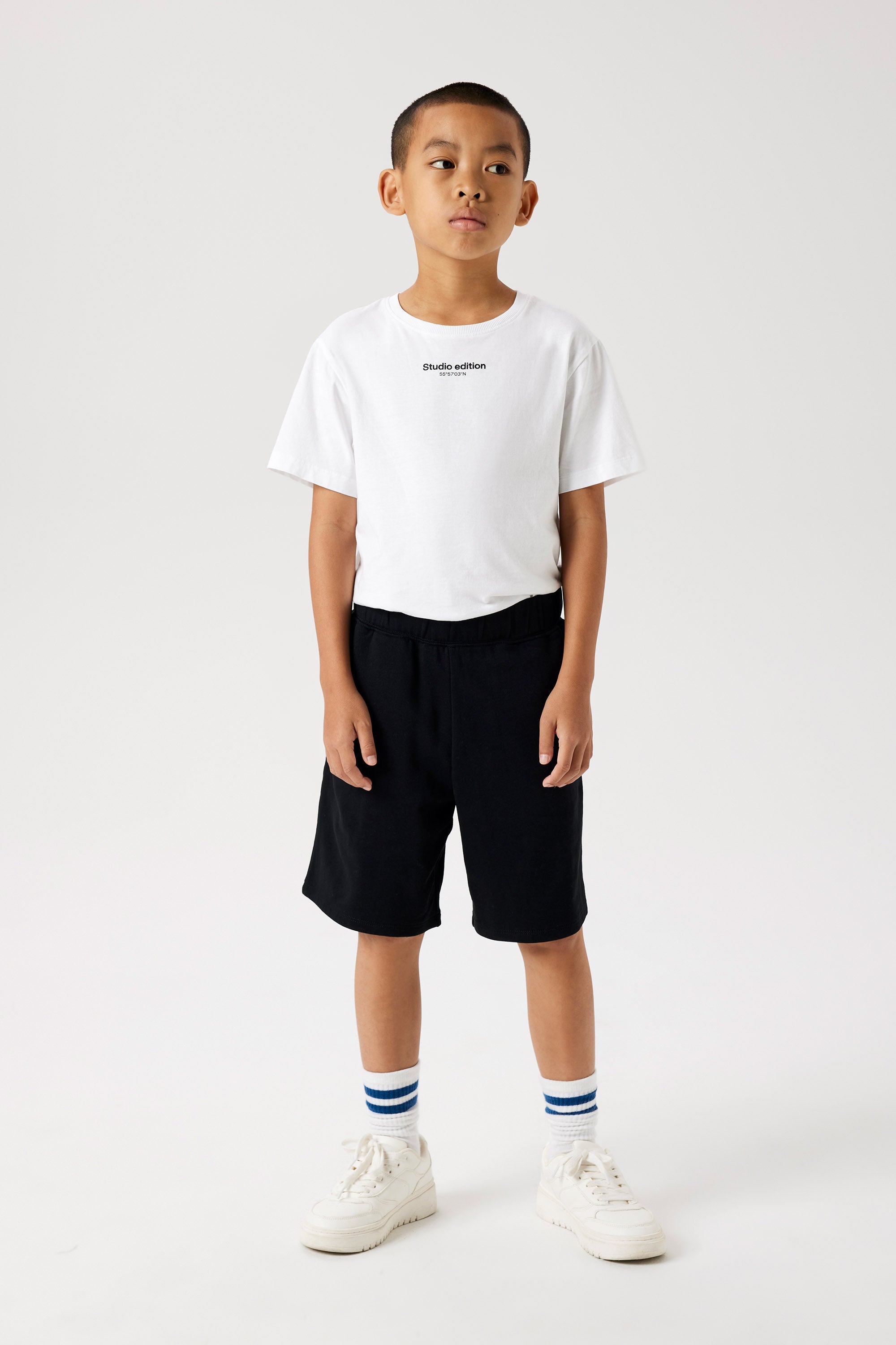 NKNCYBER Sweatshorts - Black