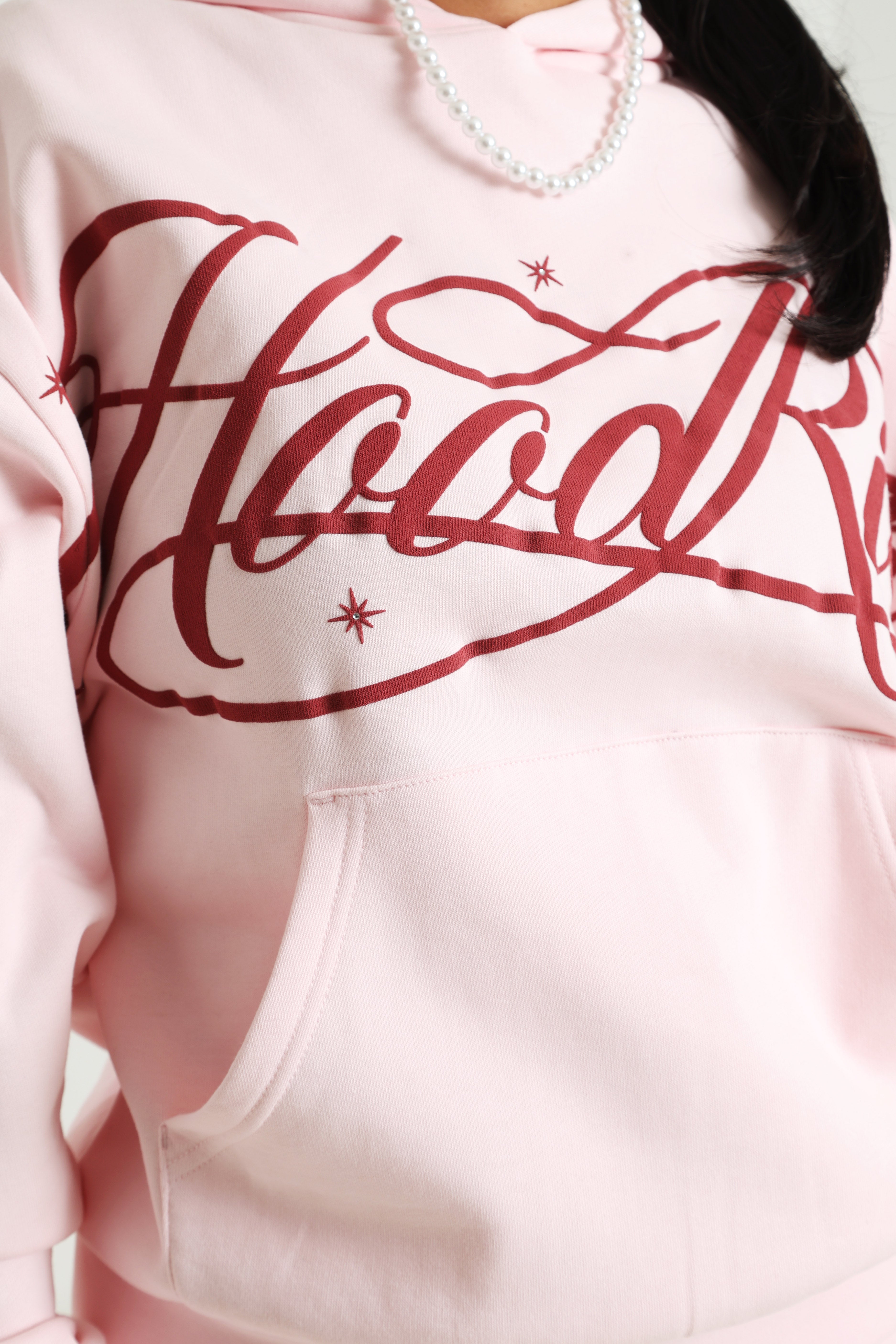 Kapuzensweatshirt - Pink-A-Boo