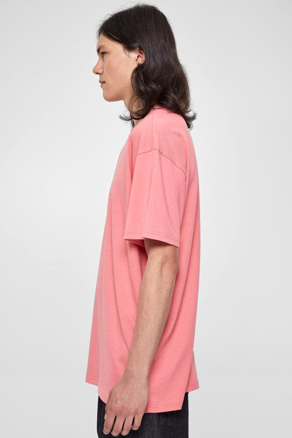 Maglietta oversize pesante - Rosa pallido