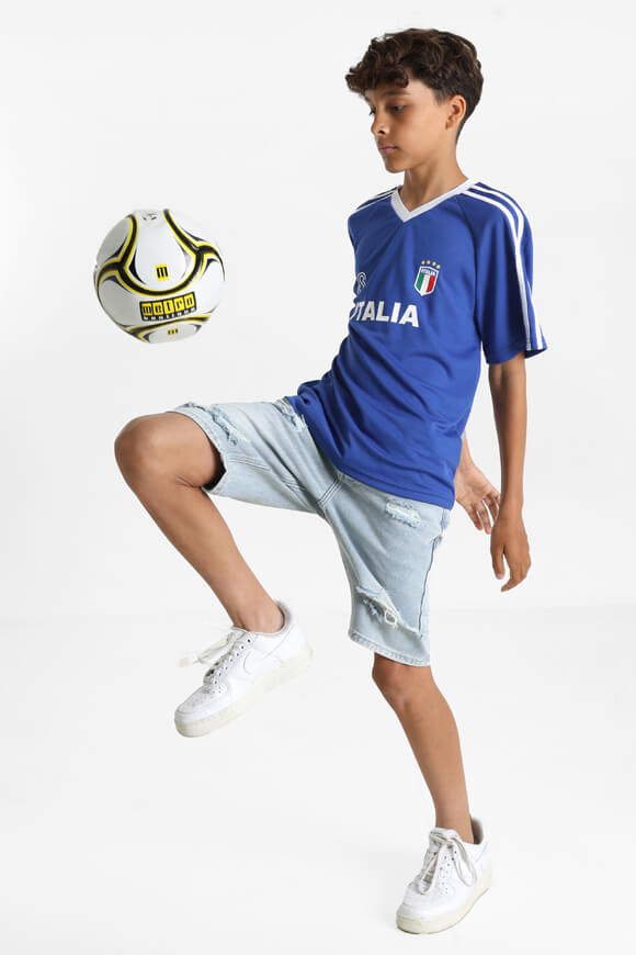 Mesh T-shirt - Royal blue