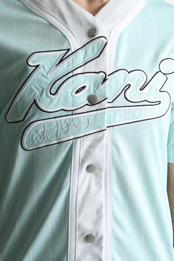 Maglia da baseball - Turchese