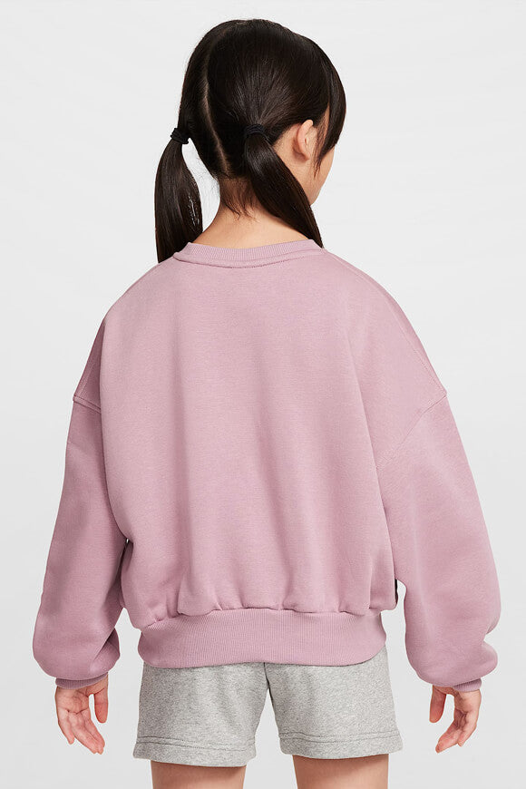 Sportswear Club Fleece loose sweatshirt - Plum Dust