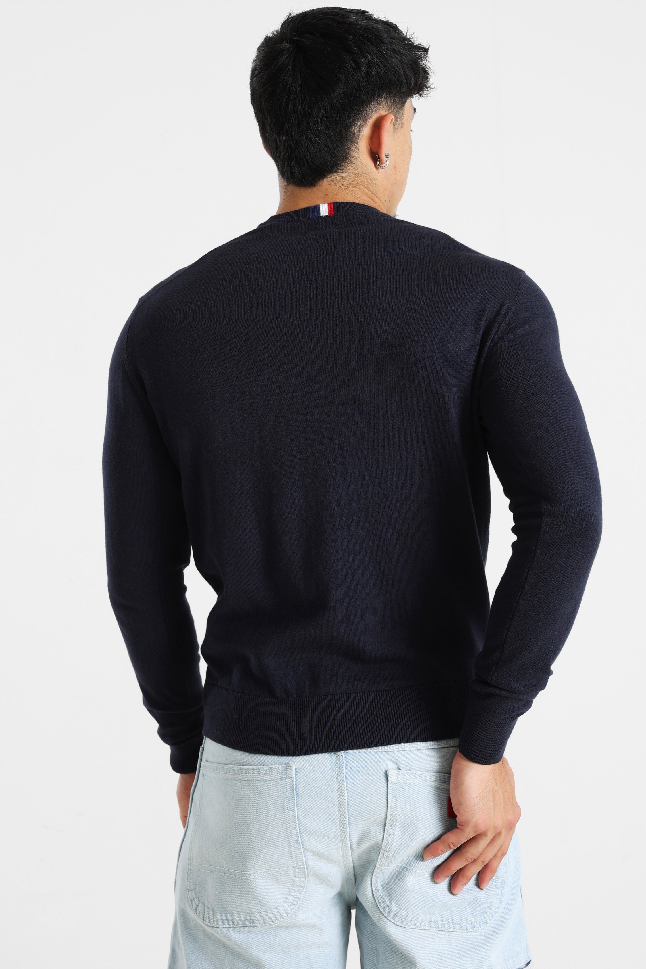 Akio shirt manches longues - Navy
