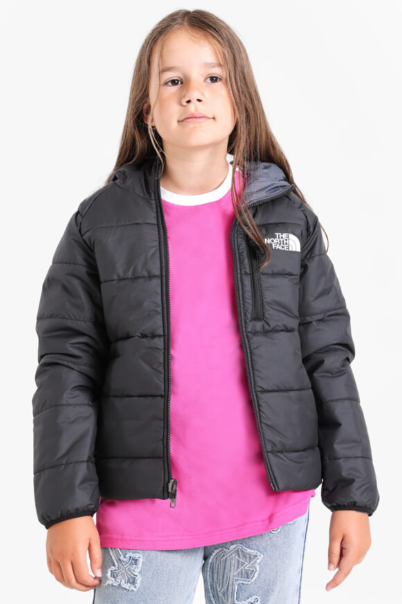 Perrito Leichte Wendejacke - Black + Dark Grey