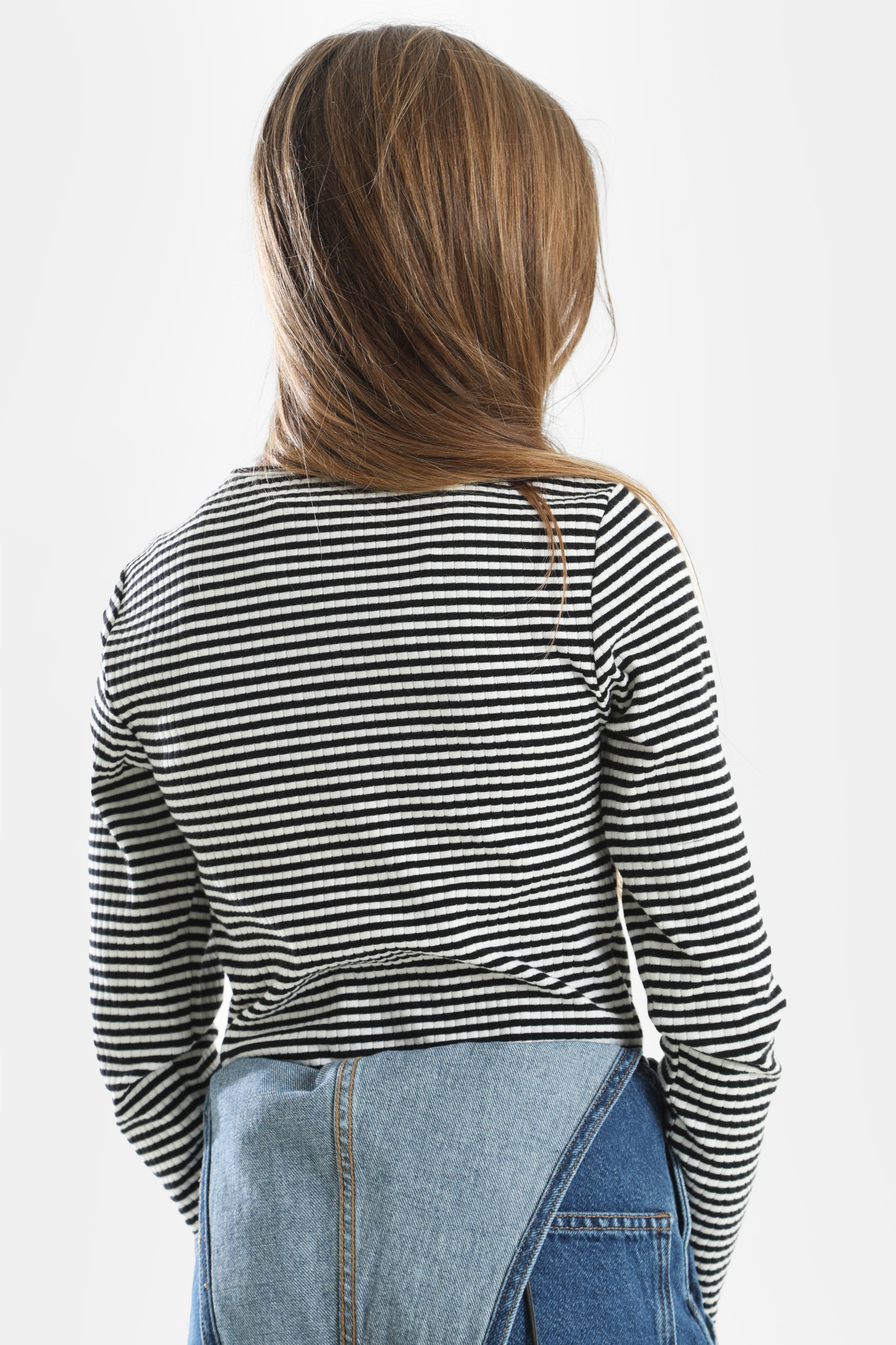 KOGDIXI Langarmshirt - Black + Cloud Dancer