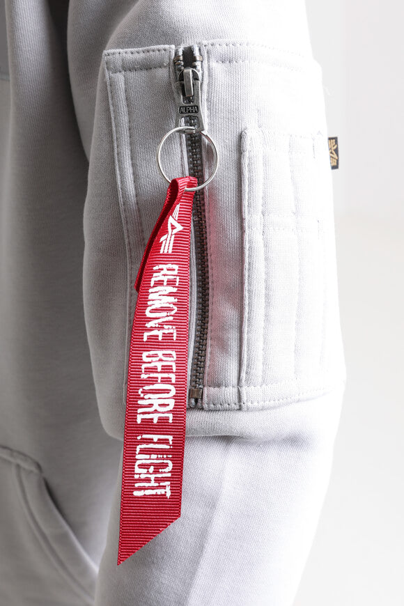 Kapuzensweatshirt - Pastel Grey