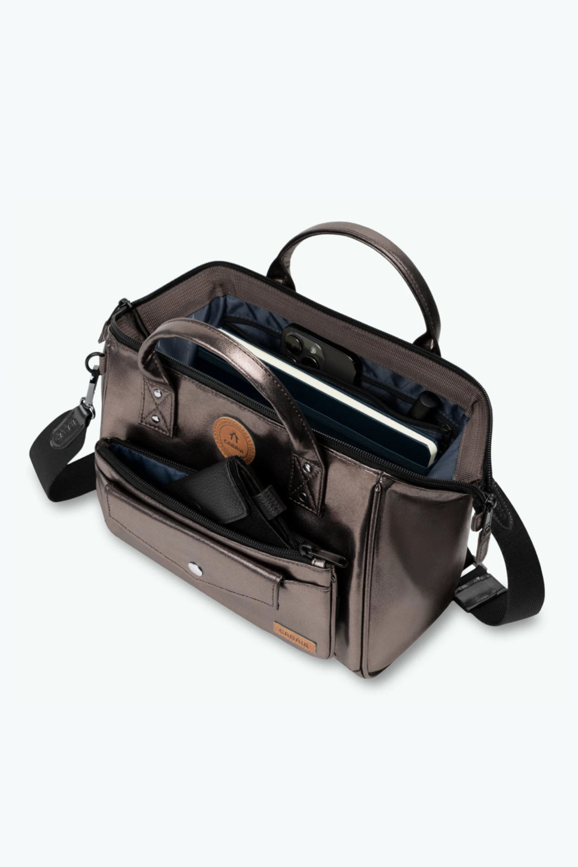 Louisville handbag / shoulder bag - Brown Iridescent