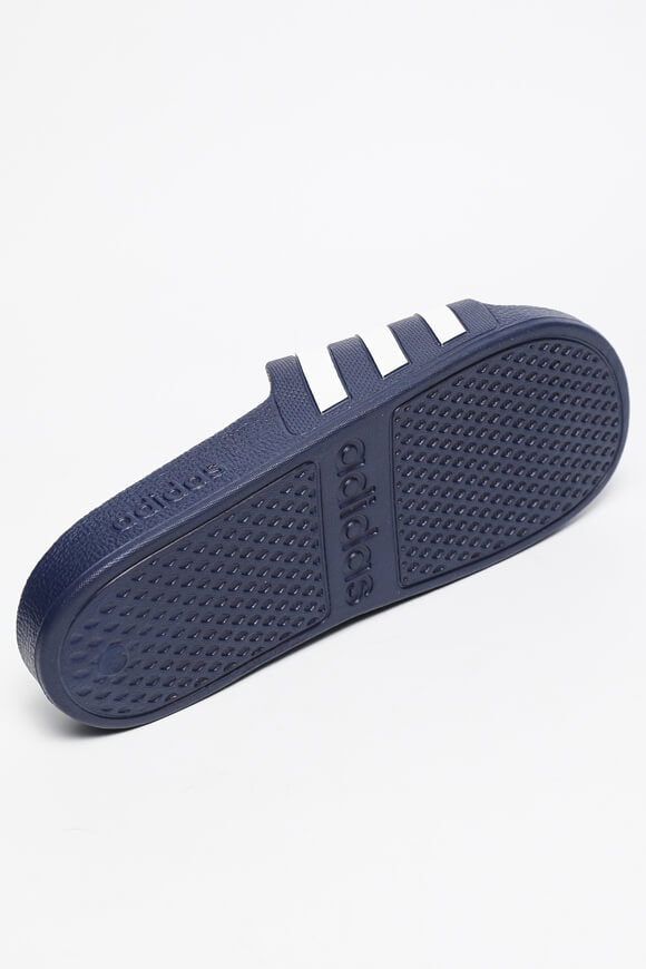 Adilette Aqua Pantoletten - Dunkelblau