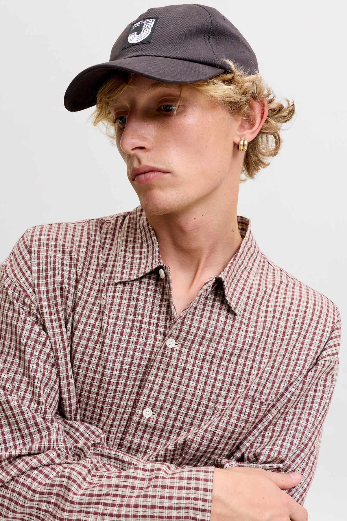 JORAUSTIN camicia a quadri - Chocolate Truffle
