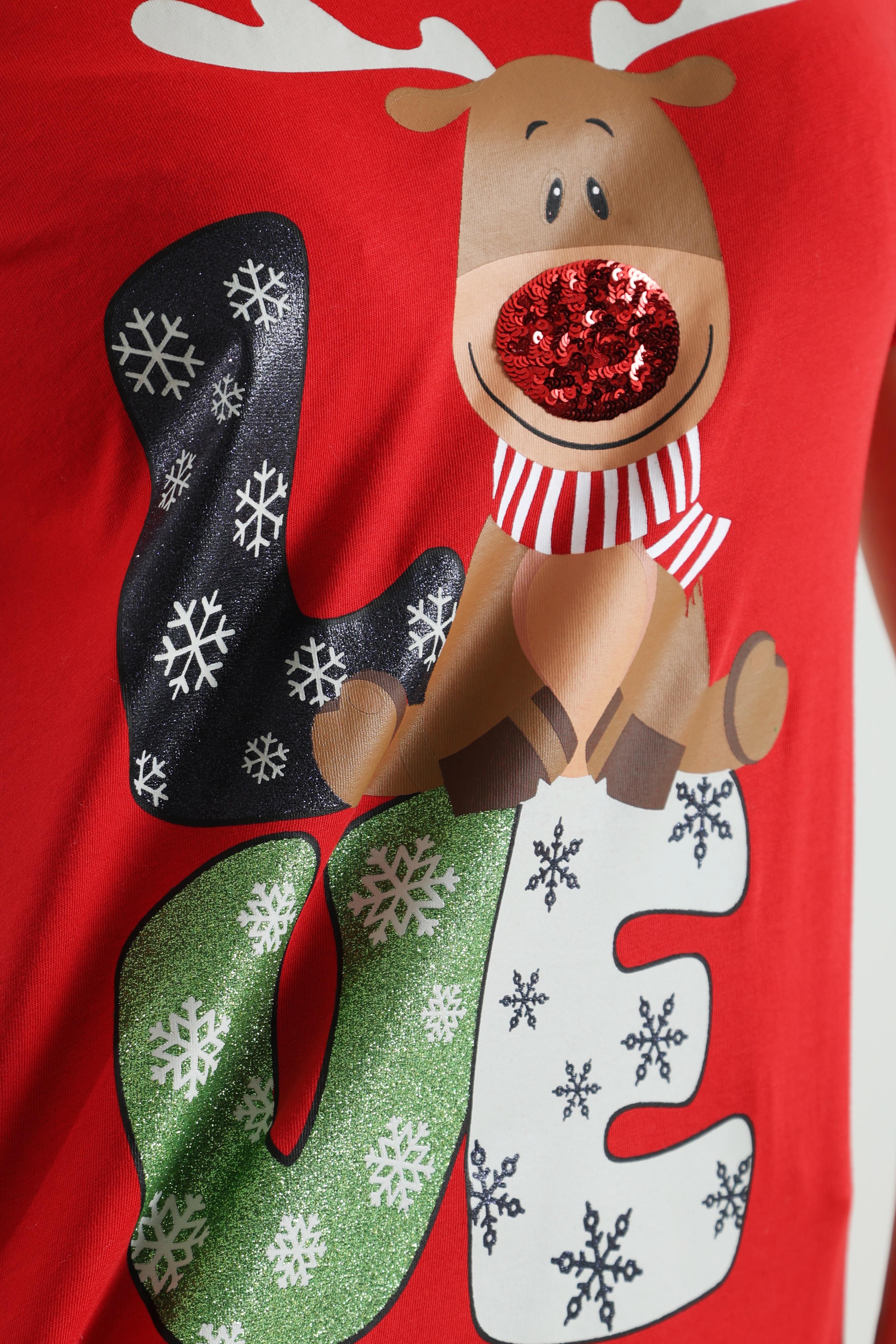 Weihnachts-T-Shirt - Urban Red