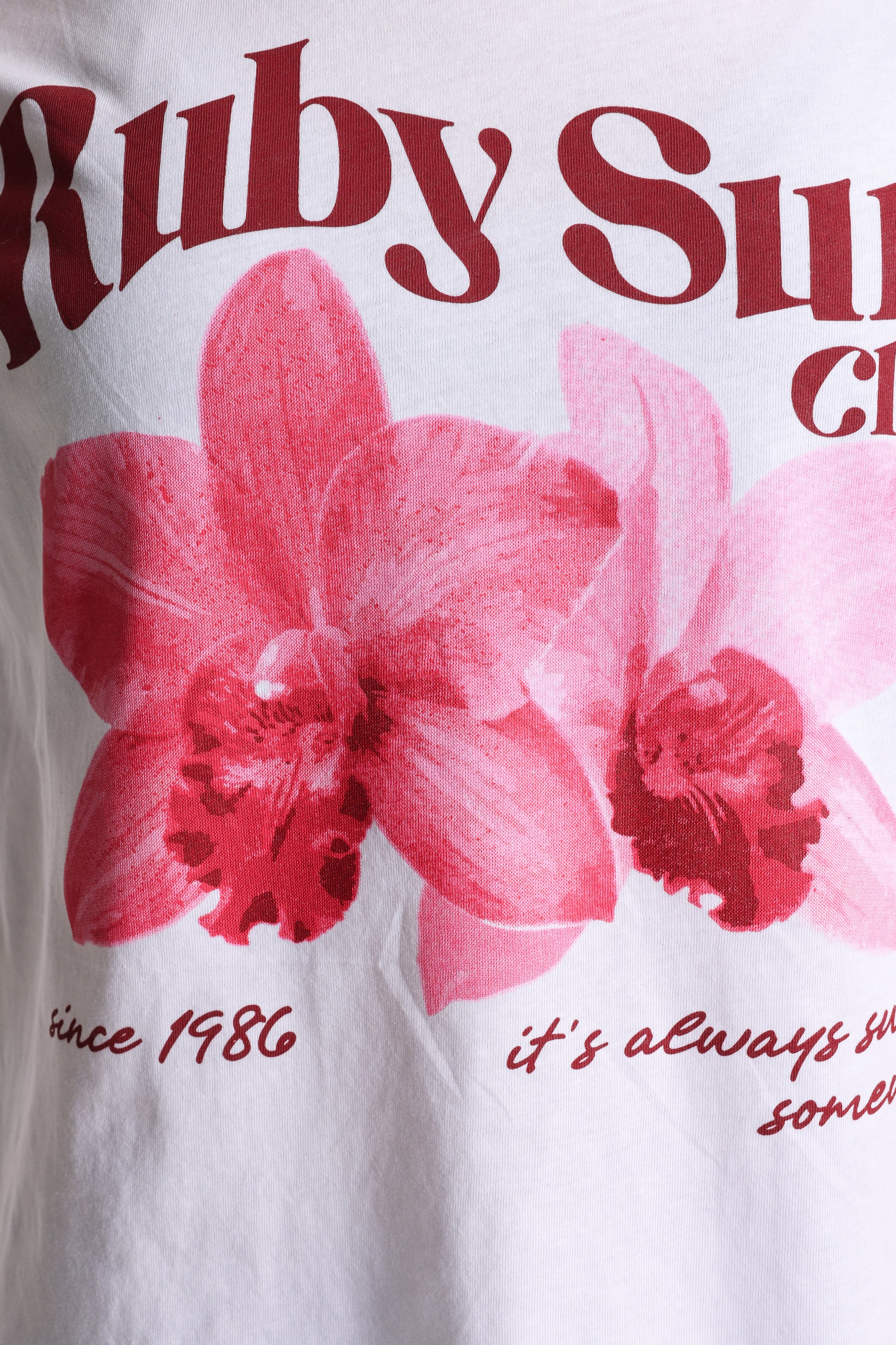 T-Shirt - White + Pink