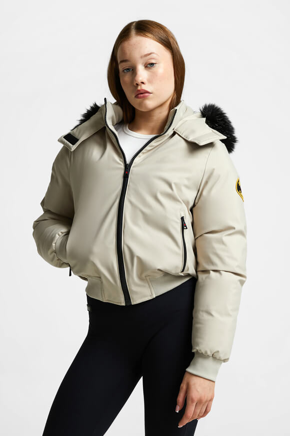 Arabella padded bomber jacket - Pure Cashmere