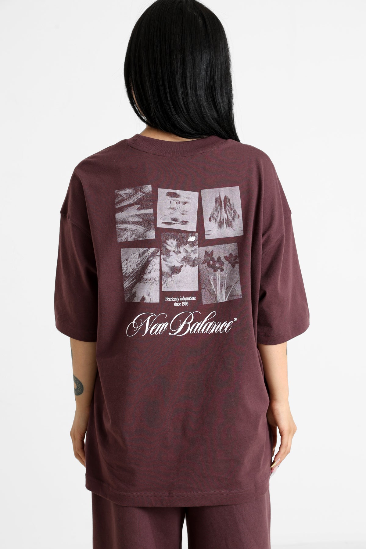 T-Shirt ample - Cherry Leather