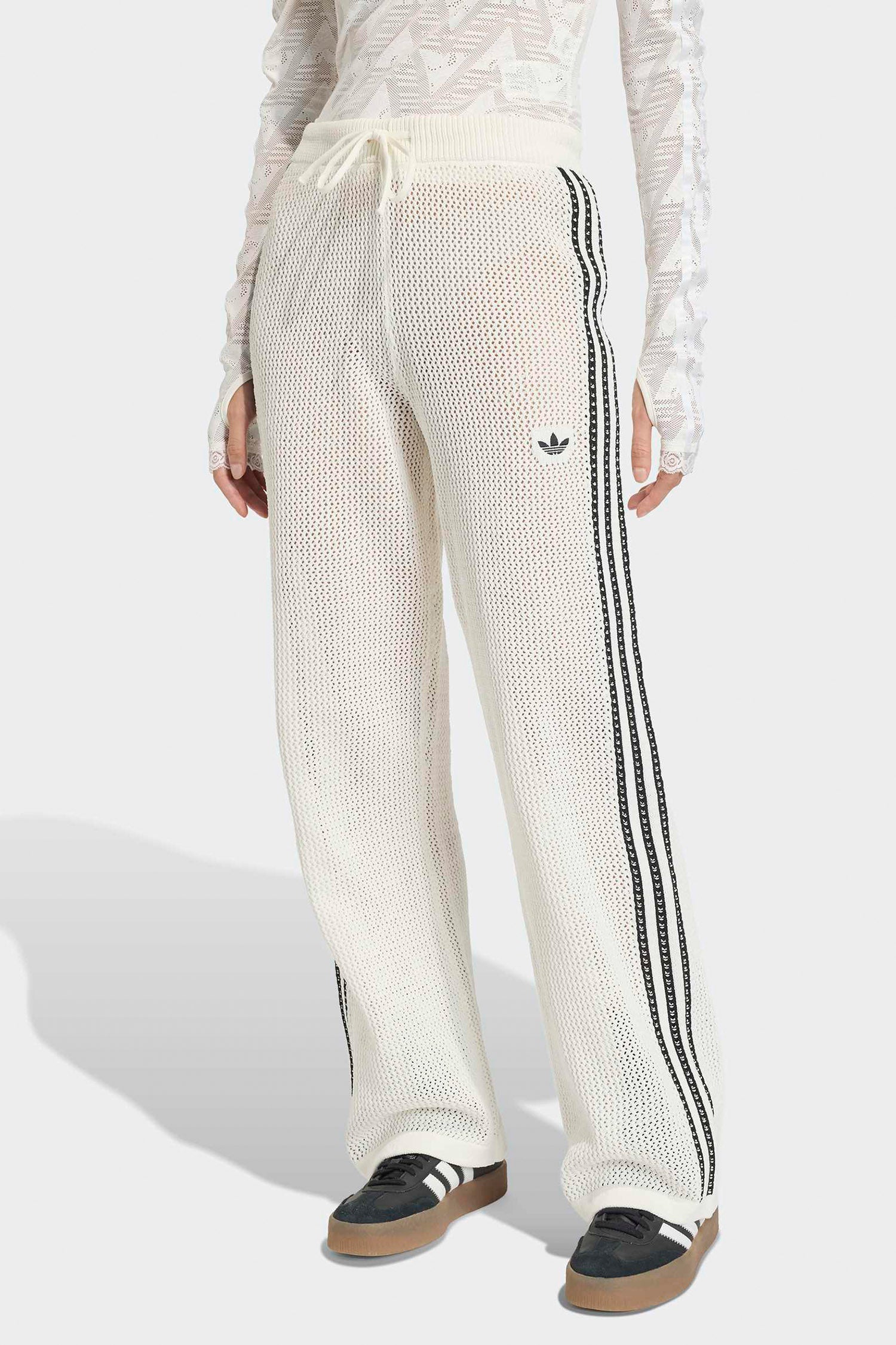 Häkel Trainingshose - Off White