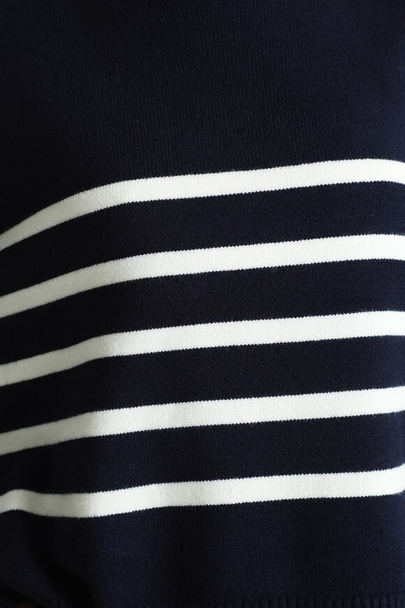 Pull ample en tricot - Navy