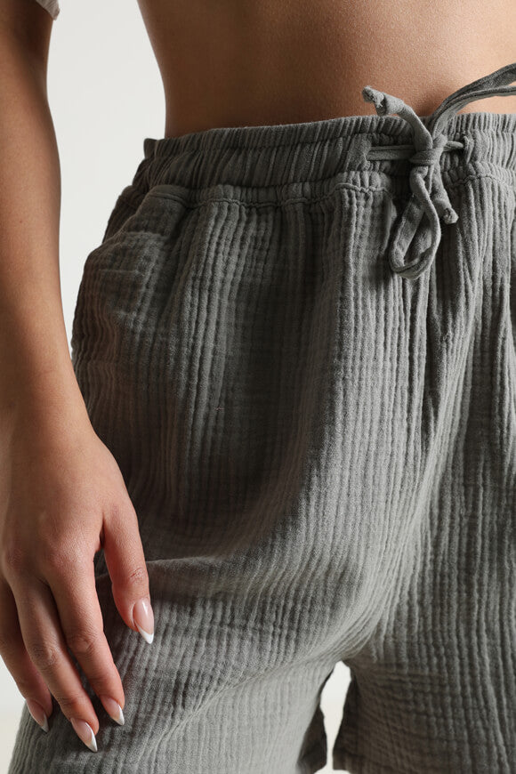 Muslin shorts - Olive