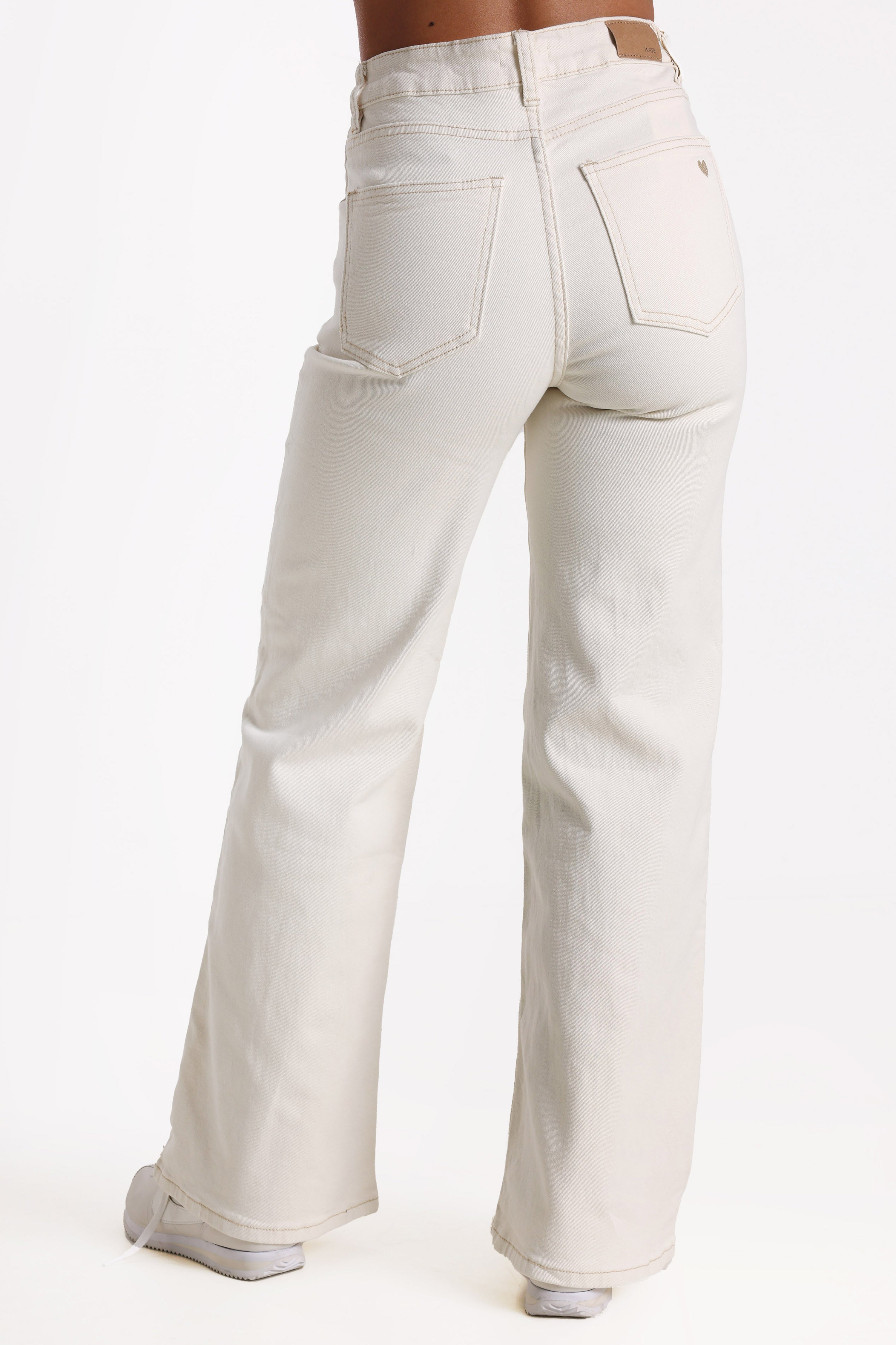 Jeans a taglio dritto - Cream