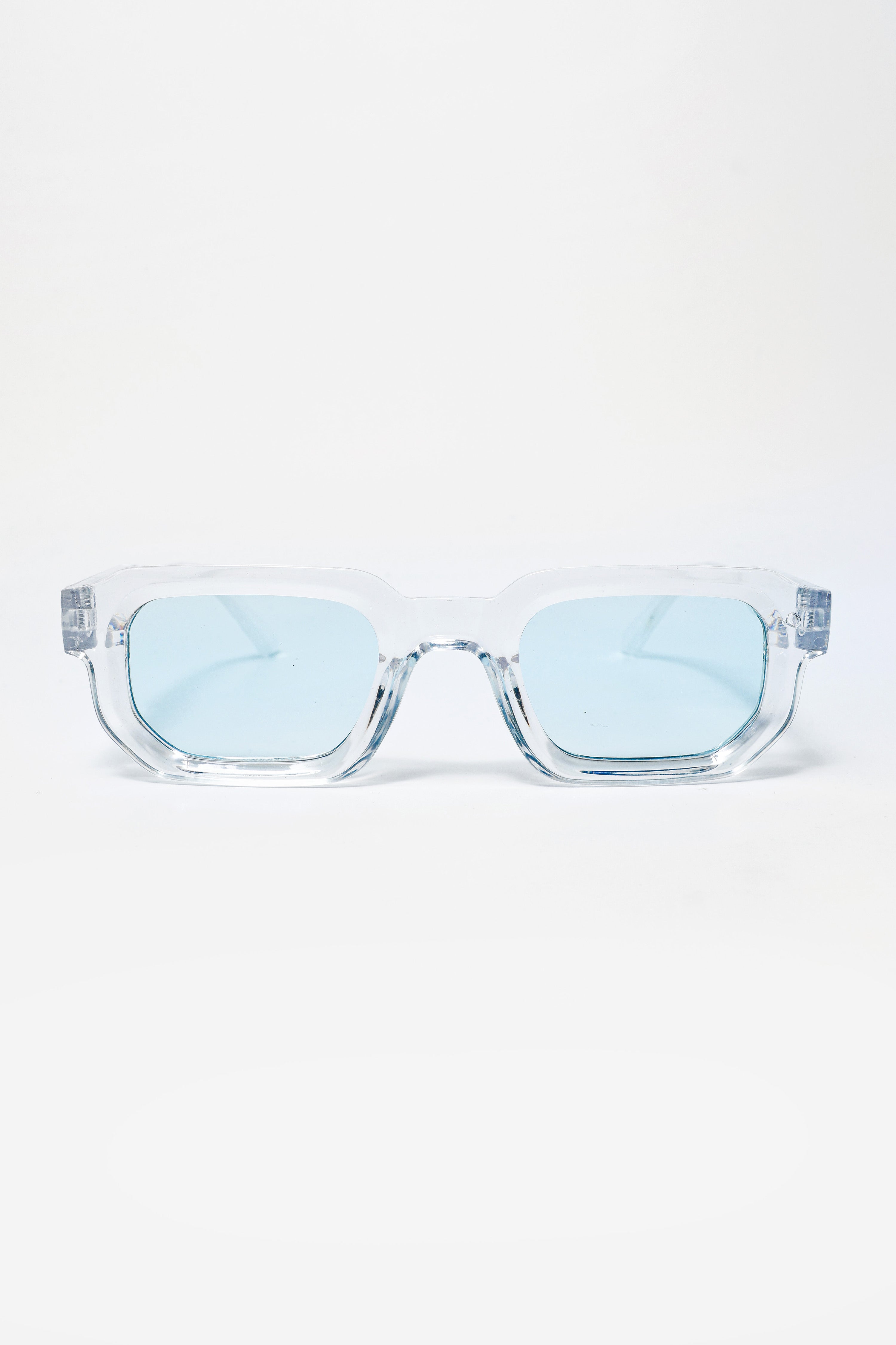 Brille - Clear + Light Blue