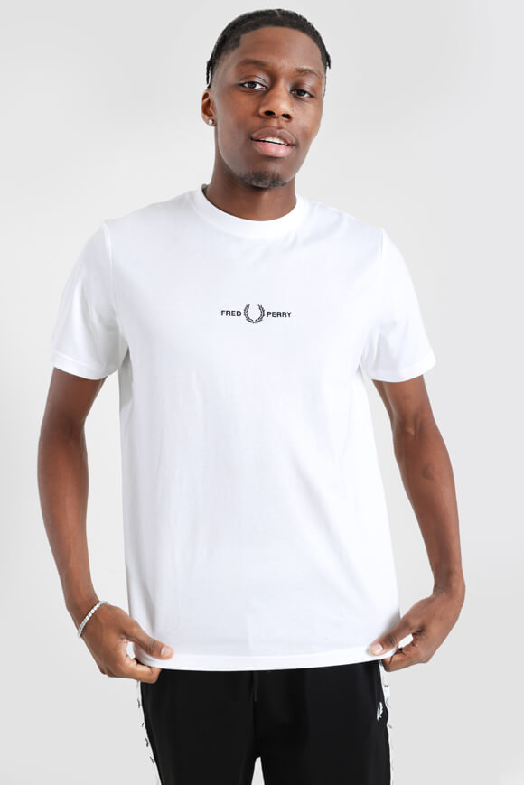 Embroidered T-Shirt - White