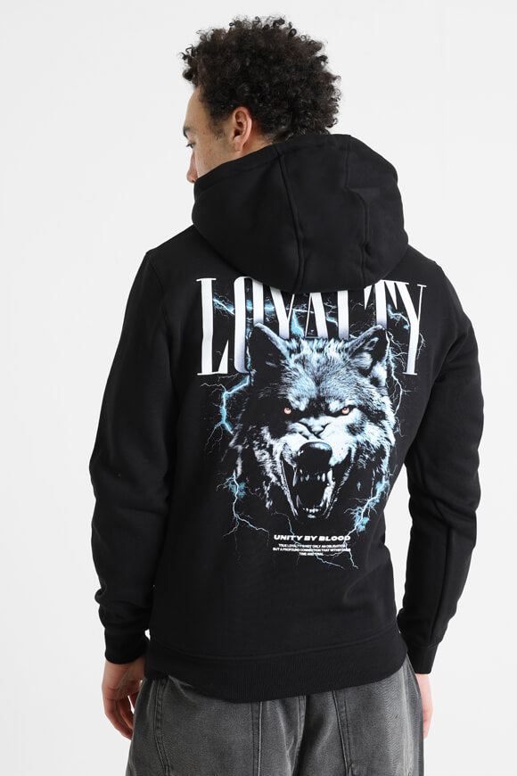 Kapuzensweatshirt - Black