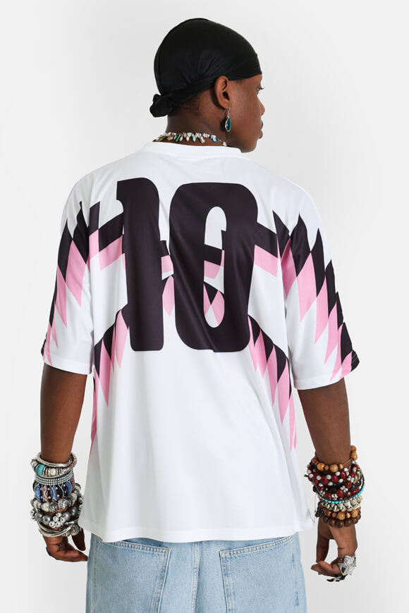T-Shirt - Weiss + Rosa