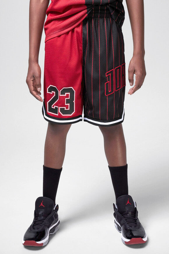 Play Off Game mesh shorts - Gym Red + Black