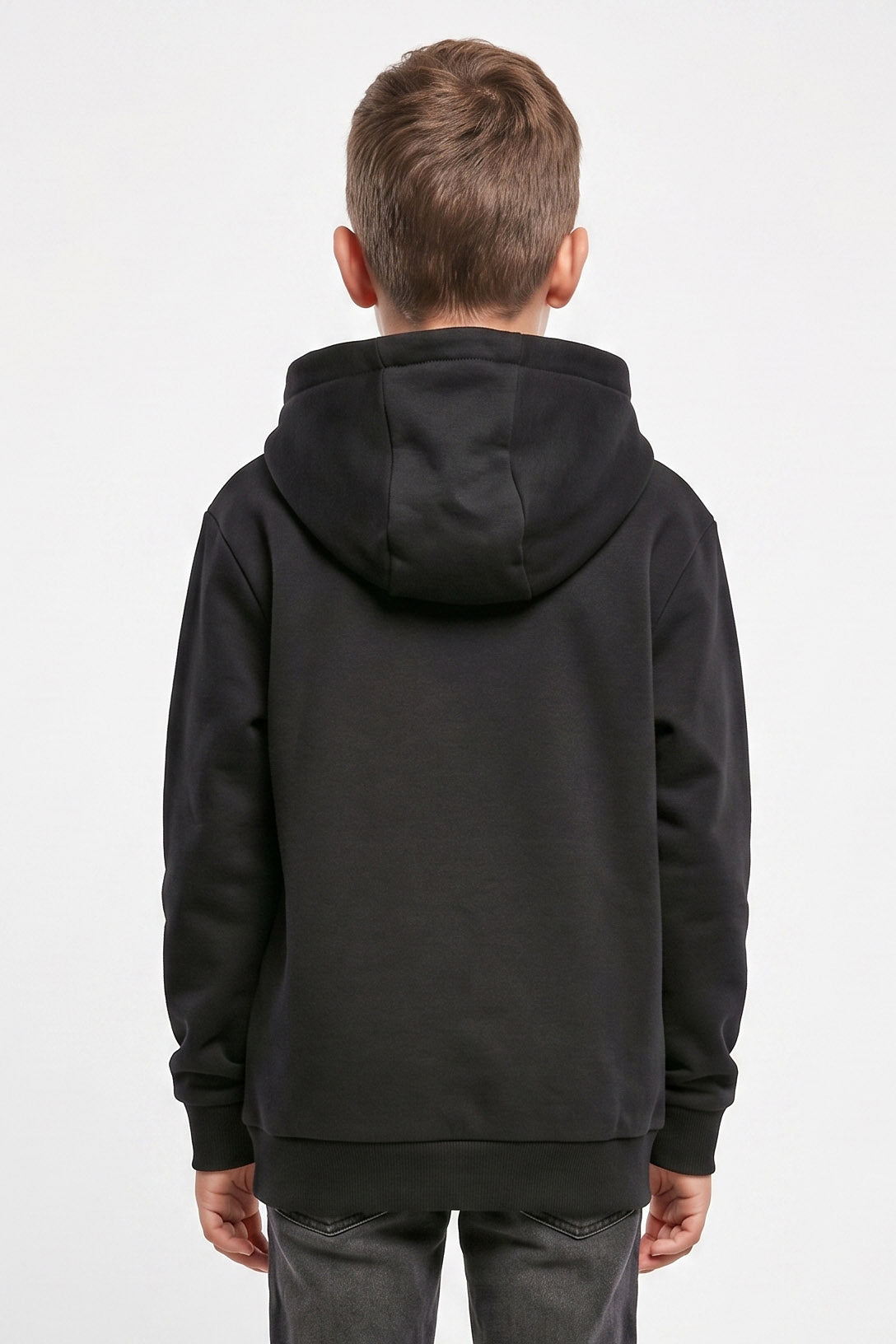 Fluffy sweatshirt à capuchon - Black