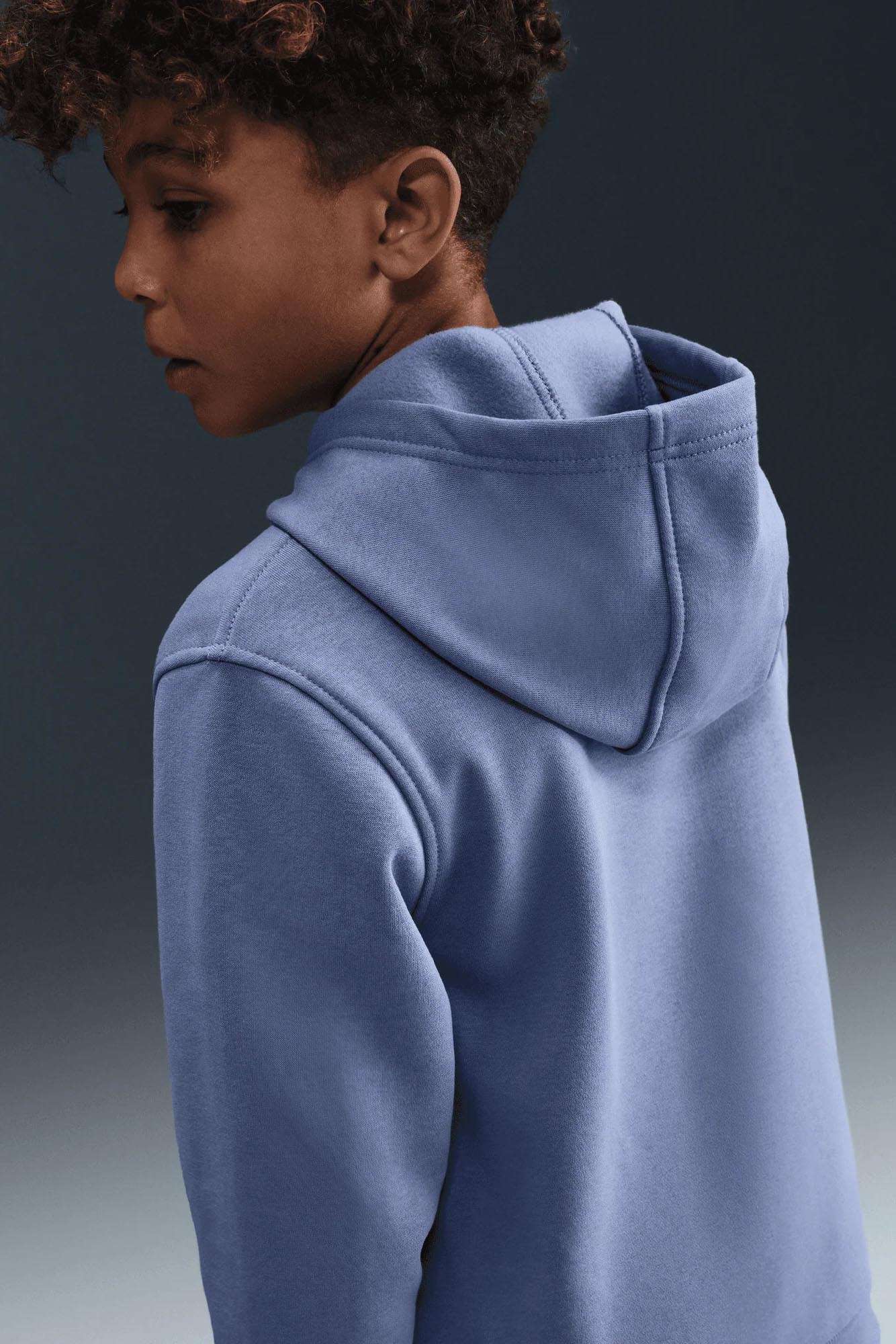 Club Fleece Kapuzensweatshirt - World Indigo