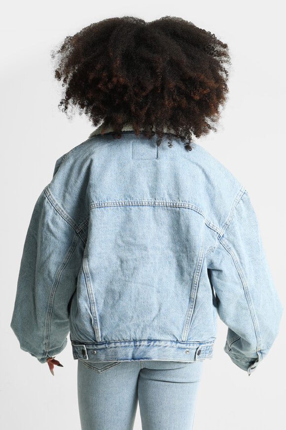 Veste en jean doublée '90s Trucker - Morning sunlight