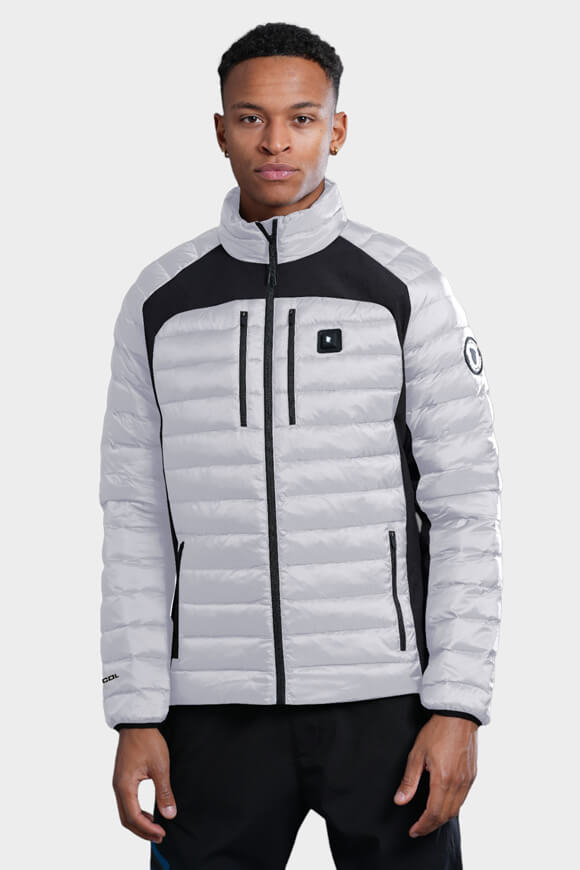 Springs heated lightweight quilted jacket - White