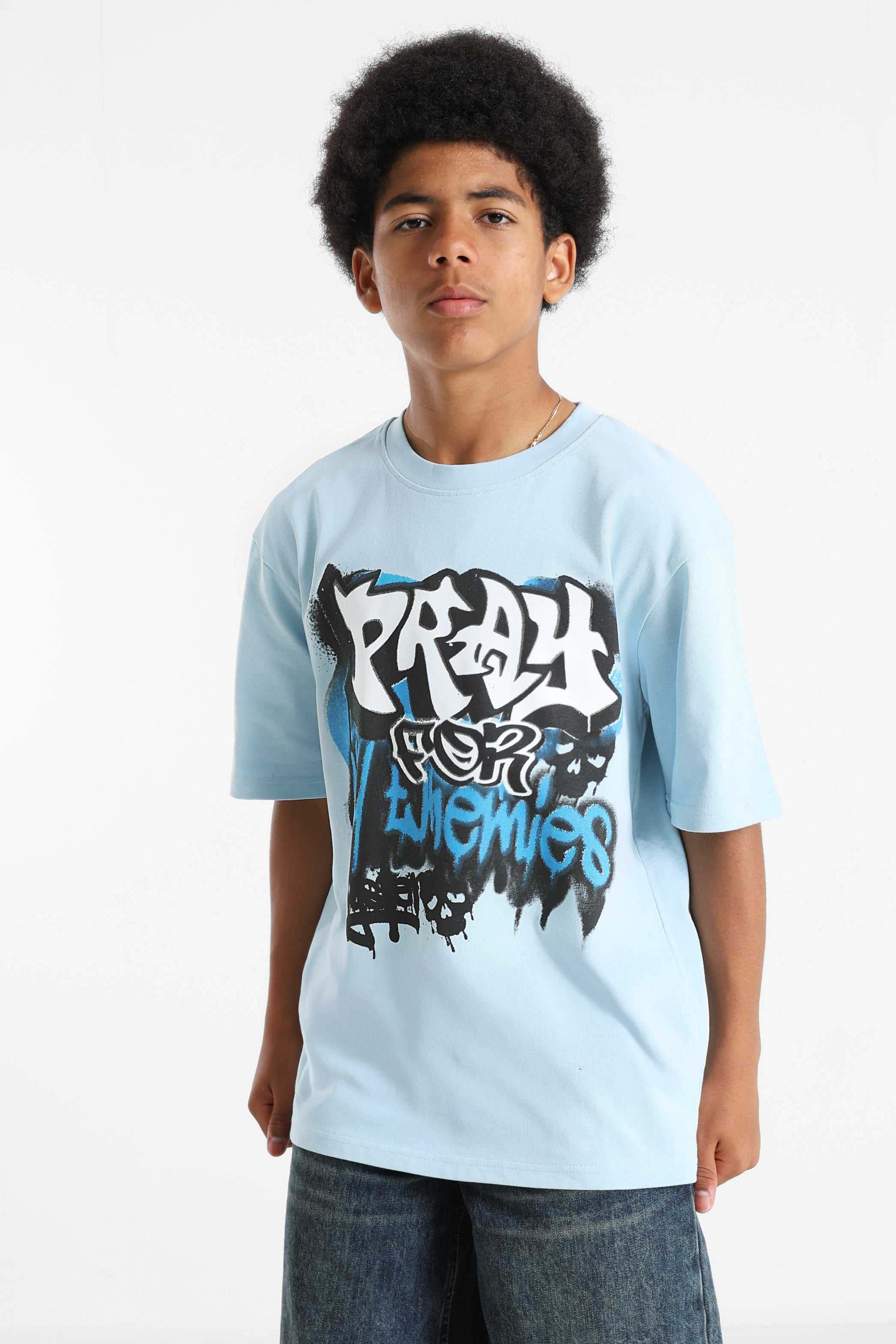 T-Shirt - Hellblau