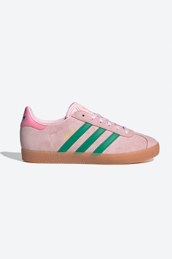 Sneaker Gazelle - Rosa Chiaro + Verde Corte