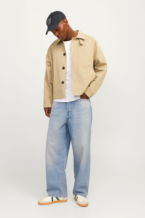 Ron Extra Baggy Fit Jeans L32 - Light Blue