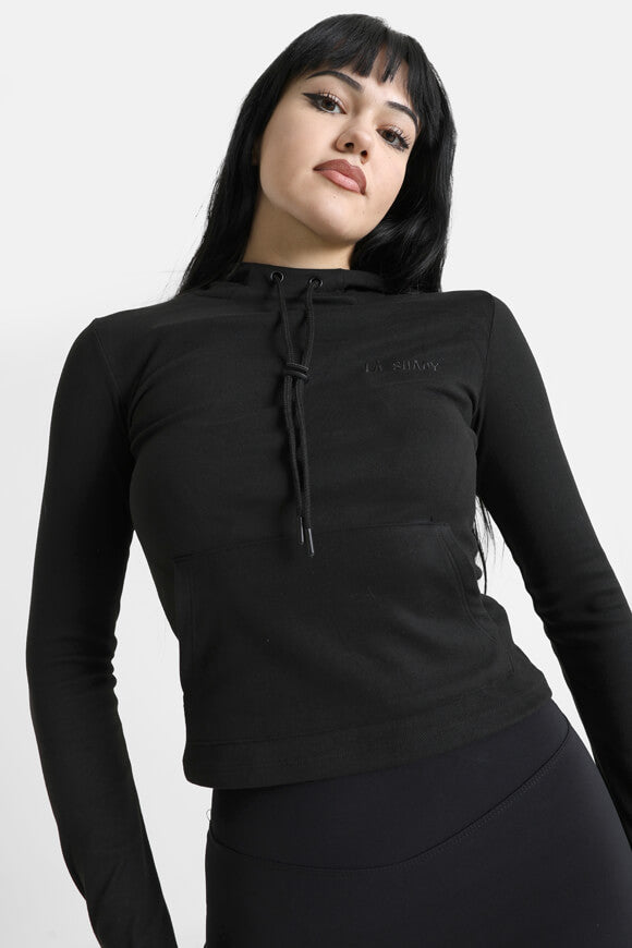 Kapuzenshirt - Schwarz