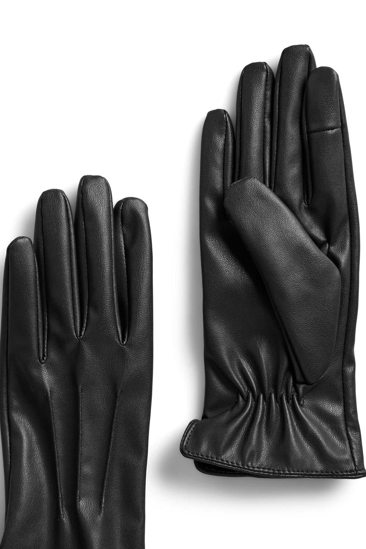 PCCELLIE guanti touch in similpelle