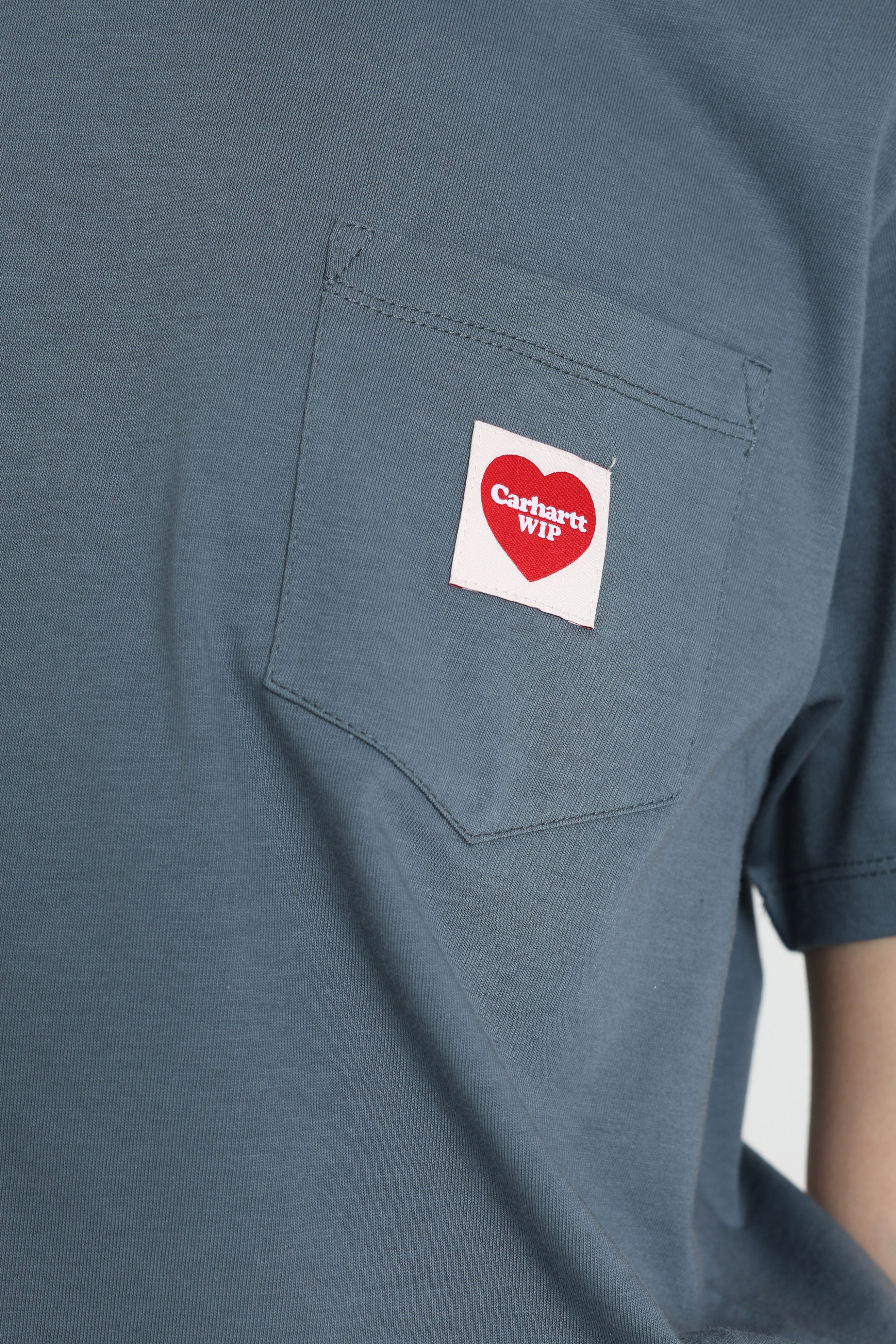 T-Shirt - Cozy Blue + Red
