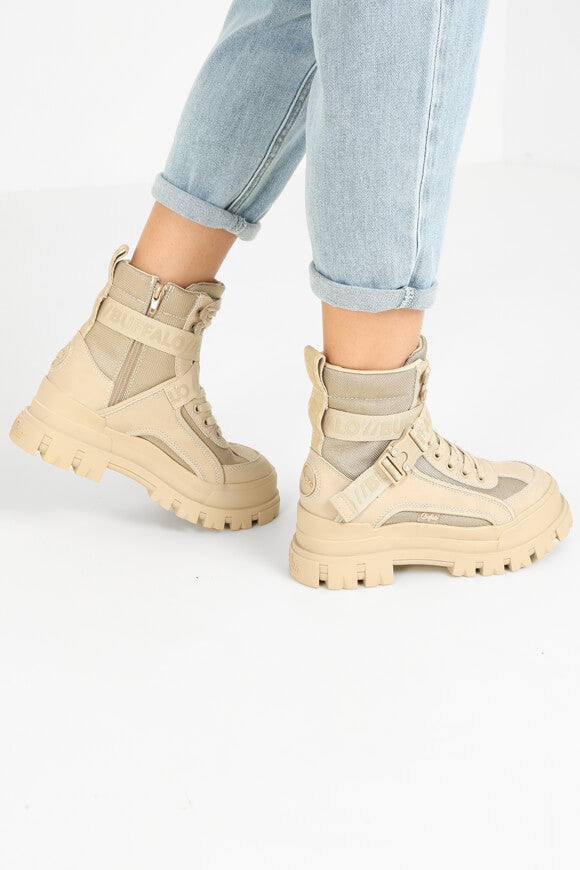 Aspha Com1 Plateau Winterstiefelette - Beige