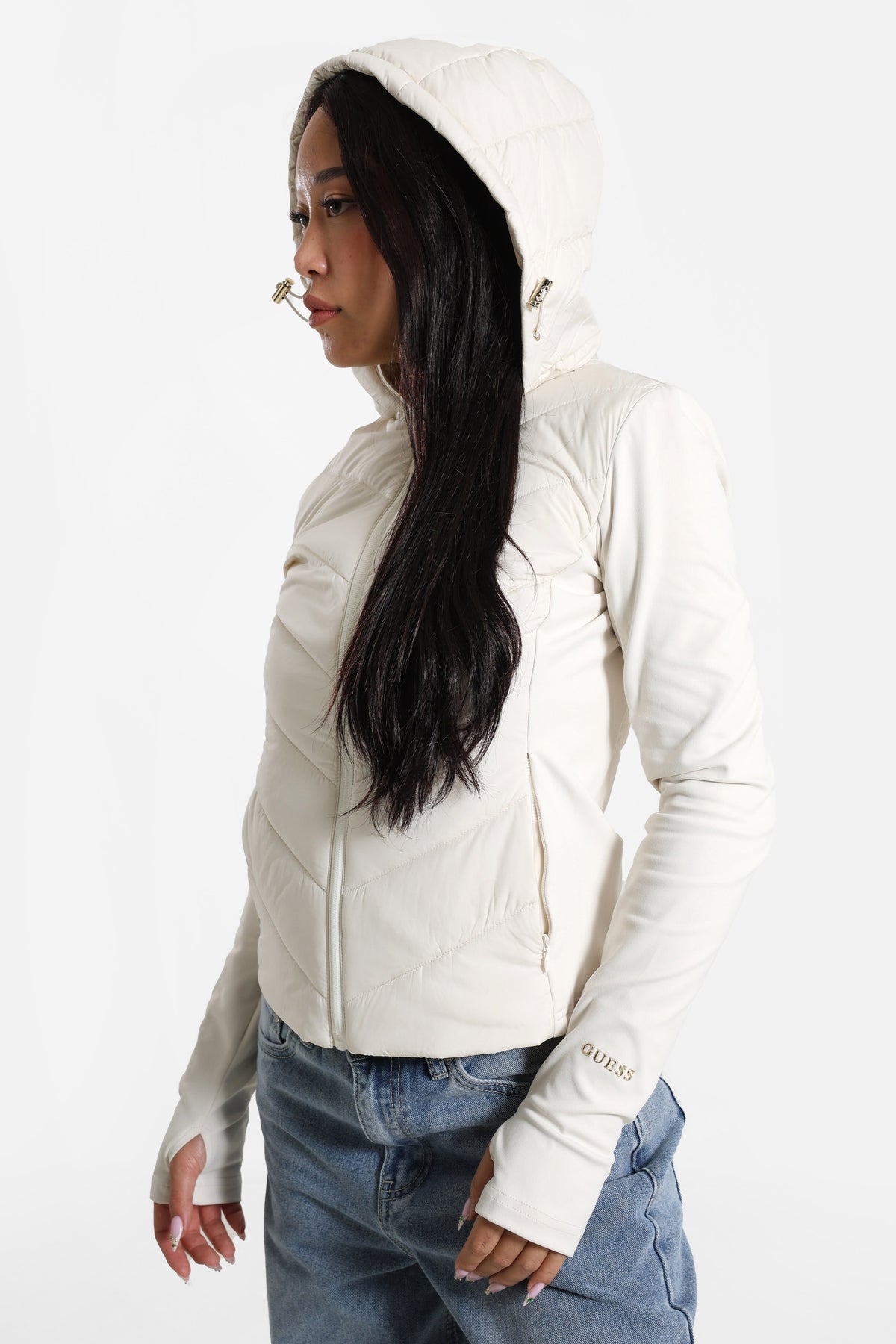 Giacca leggera imbottita - Cream