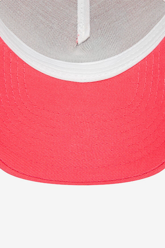 Casquette trucker / snapback - Pink + White