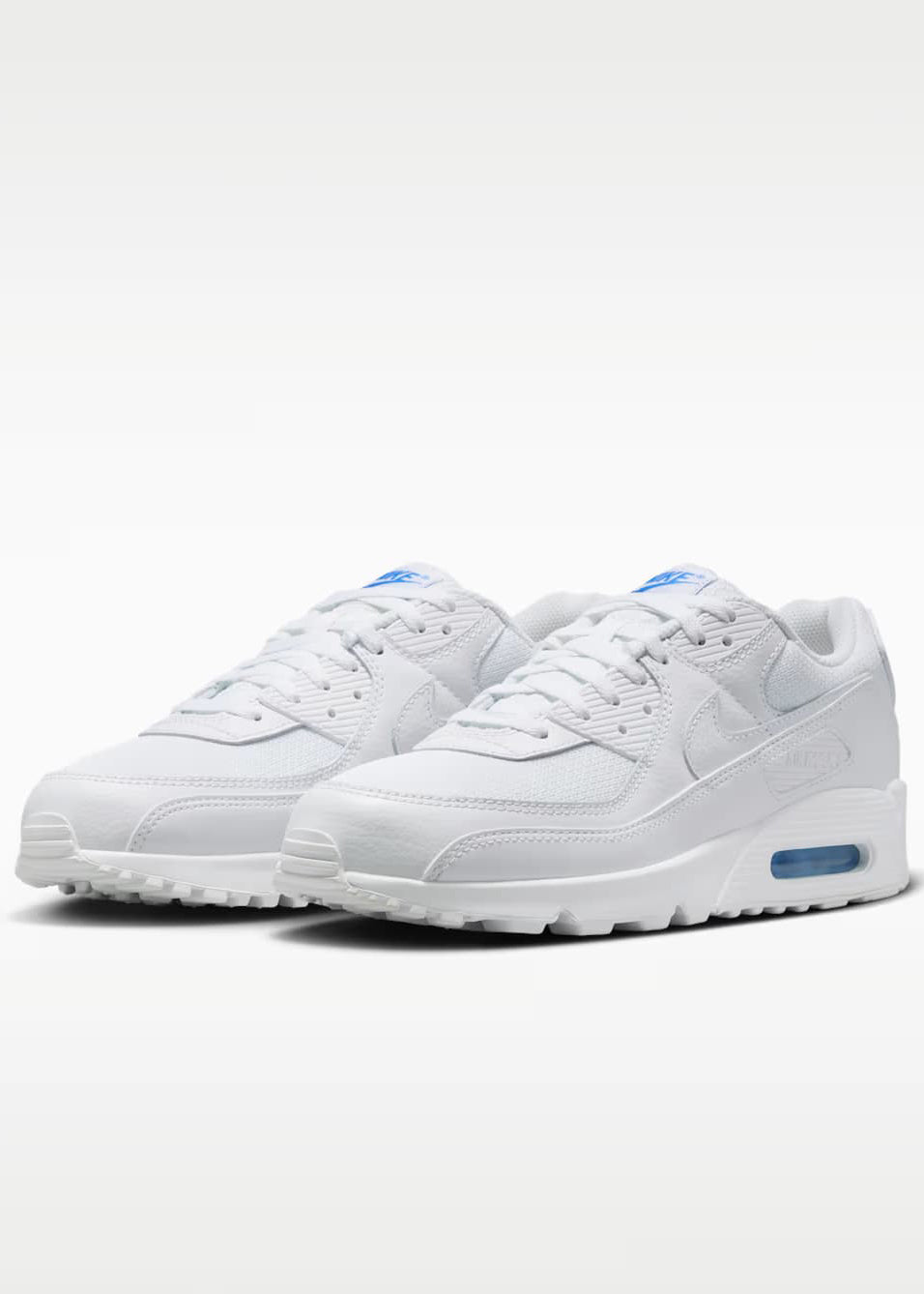 Air Max 90 sneakers - White + Blue Crystal