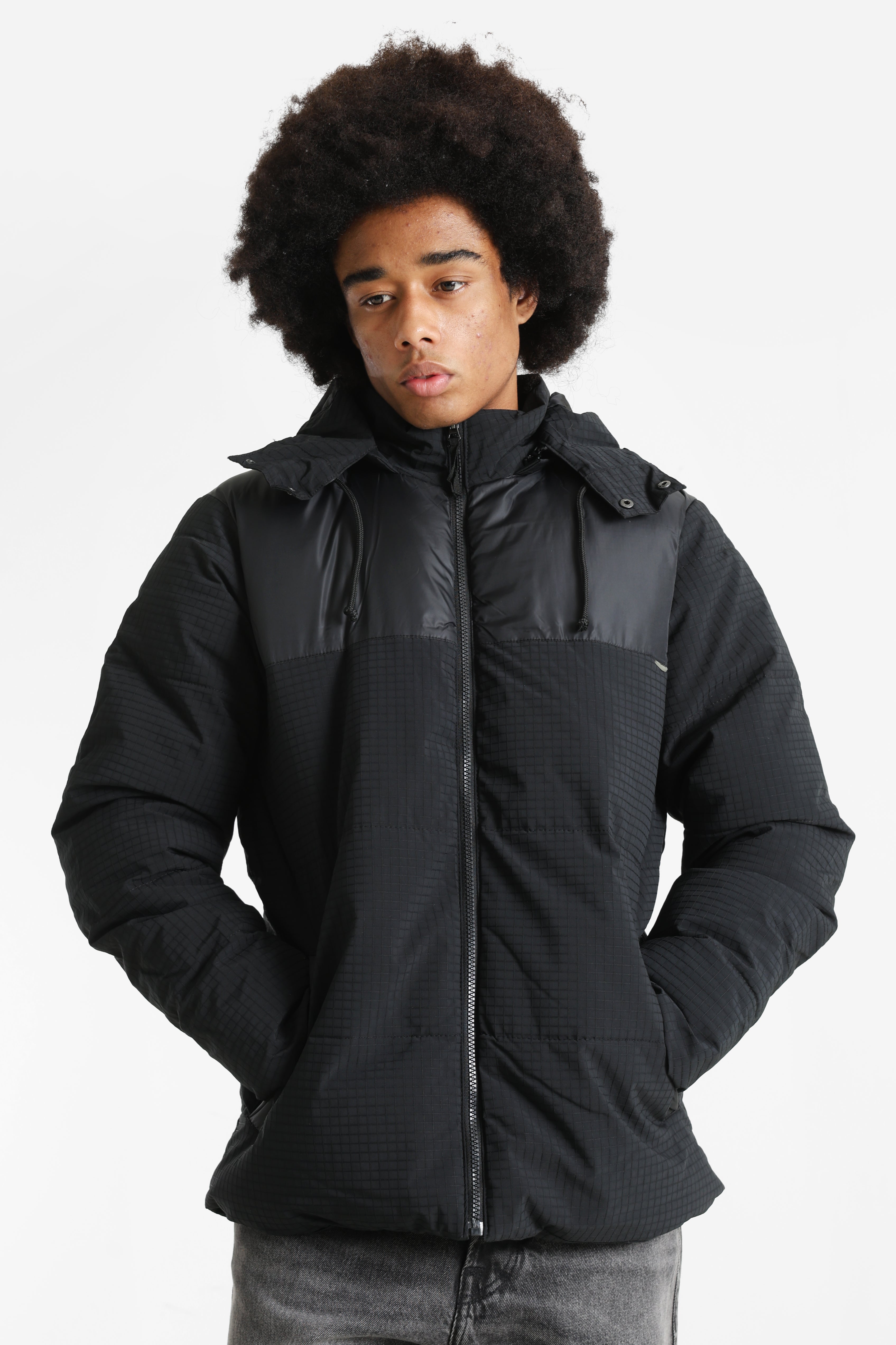Bheshan veste matelassée - Black