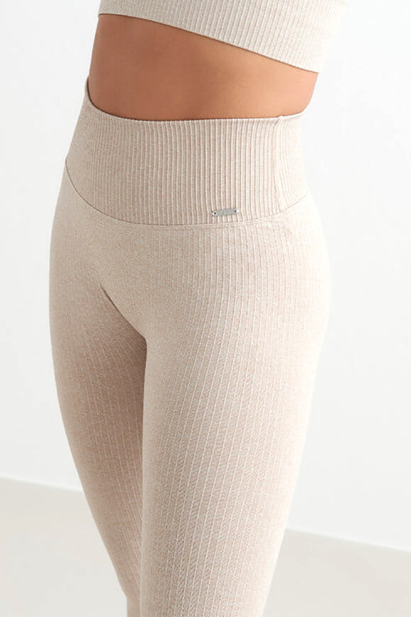 Seamless Leggings - Beige Heather