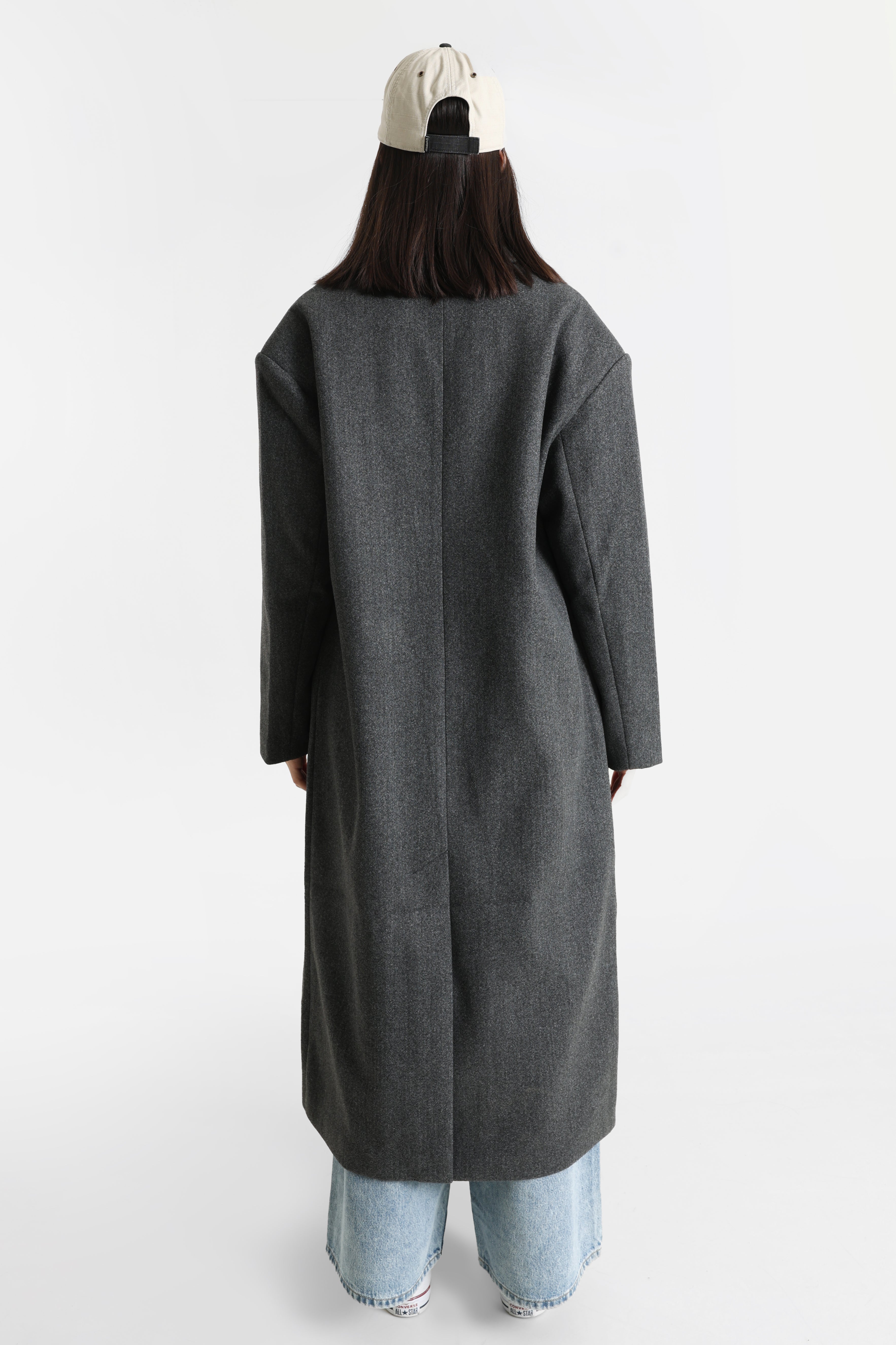 Manteau ONLBRAKE - Dark Grey Melange