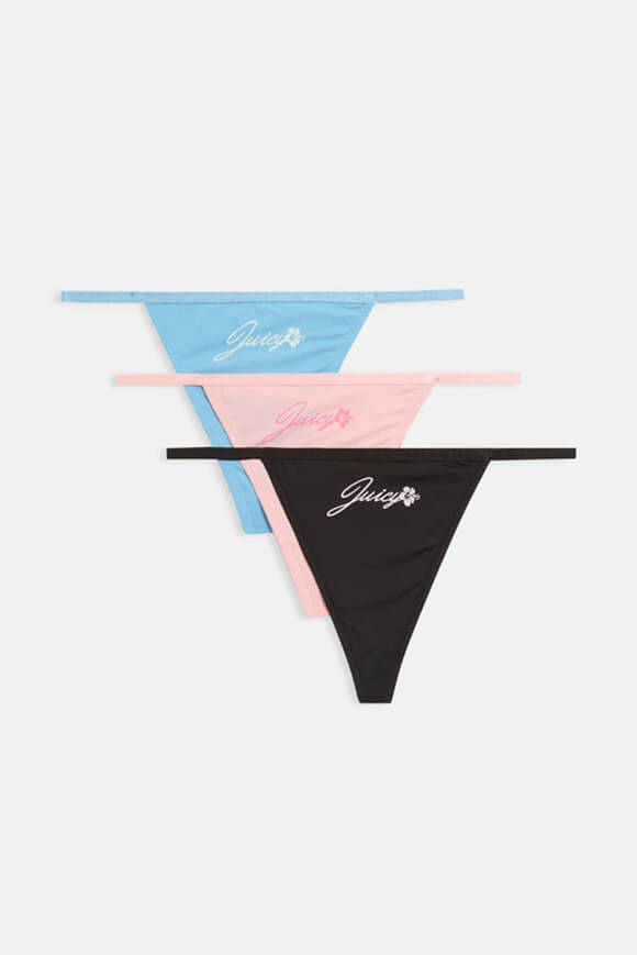 Tre confezioni di corde - Nero + Blu crepuscolo + Rosa succoso