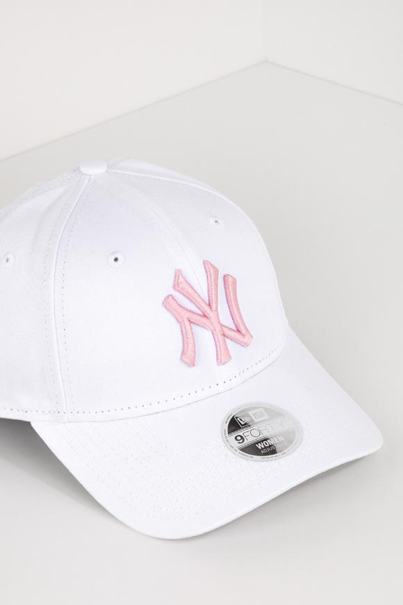 Casquette 9forty / snapback - Blanc + Rose